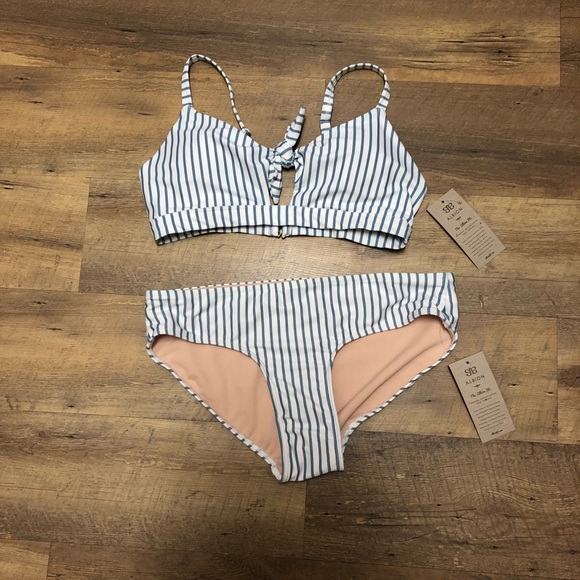 Albion Other - Breezy stripe Albion Fit swim Suit